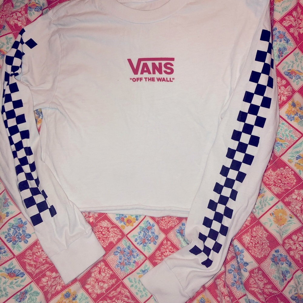 Vans Cropped Long Sleeve XS